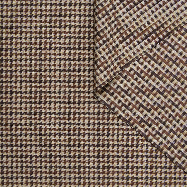 Wool Gingham Suiting