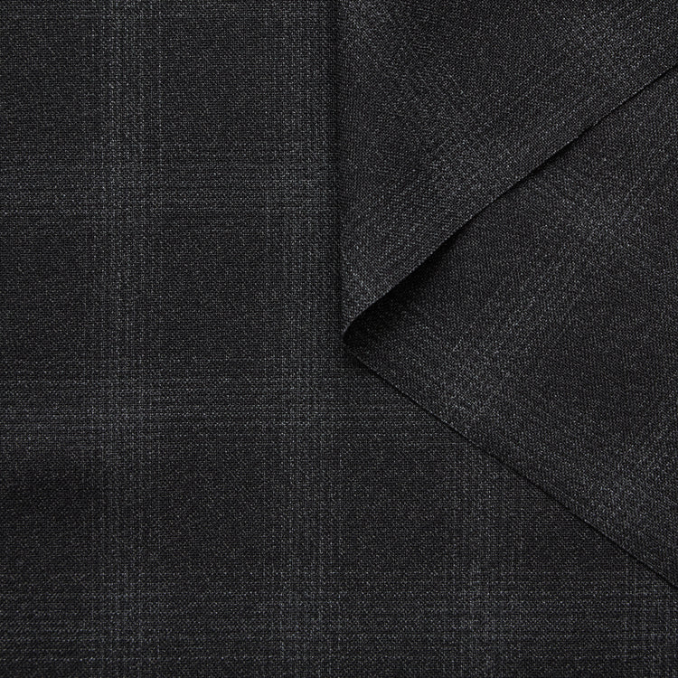 Checked Wool Suiting