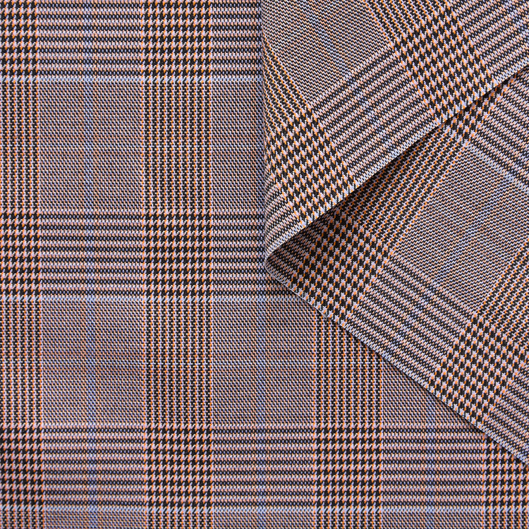 Prince Of Wales Wool Blend Suiting
