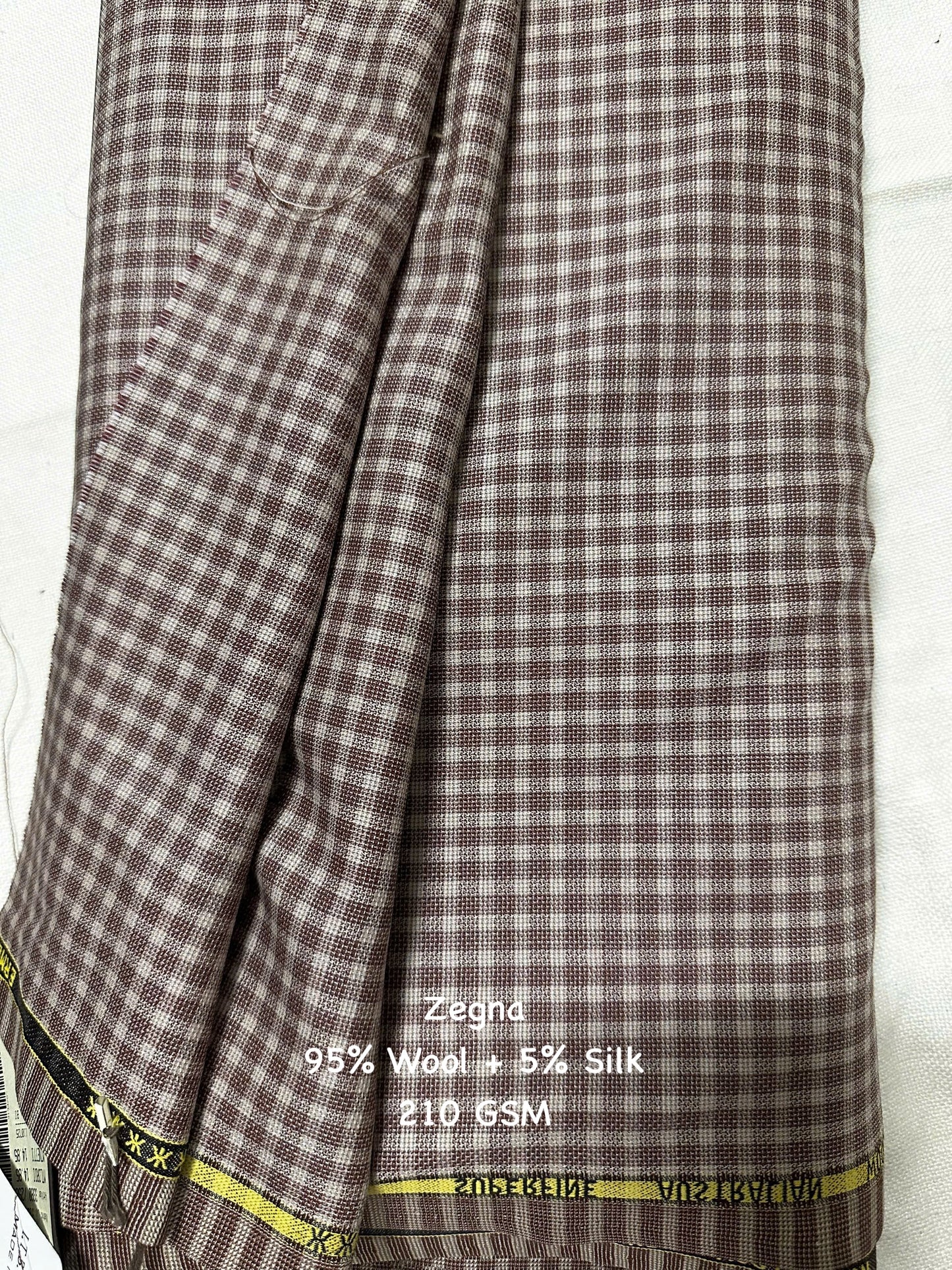 ZEGNA Silk + Virgin wool
