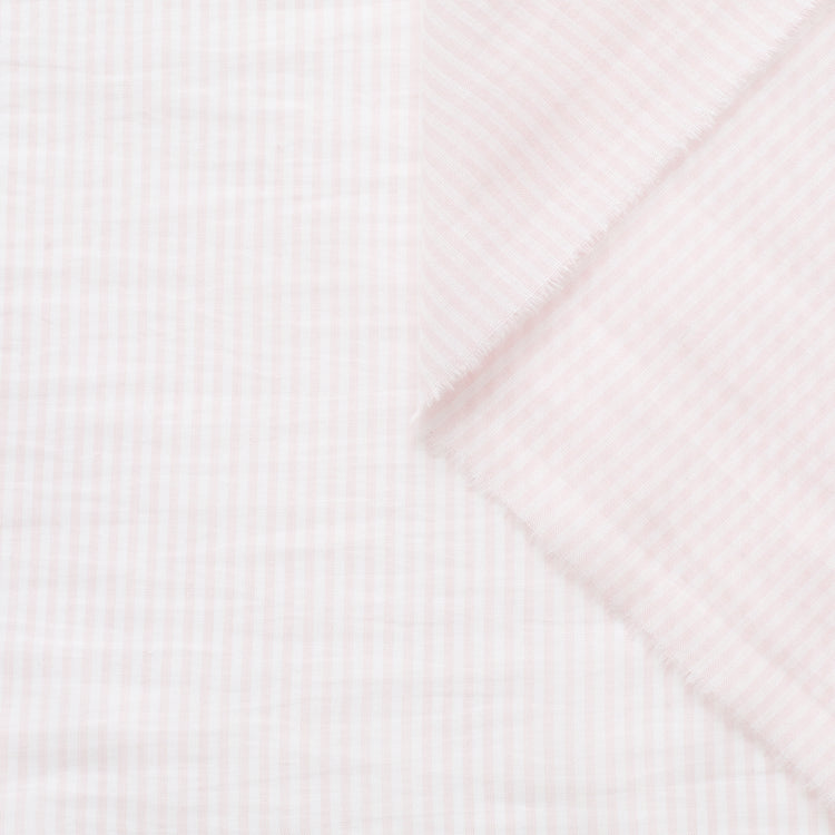 Striped Lyocell & Cotton Batiste