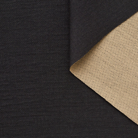 Spongey Stretch Wool Crepe