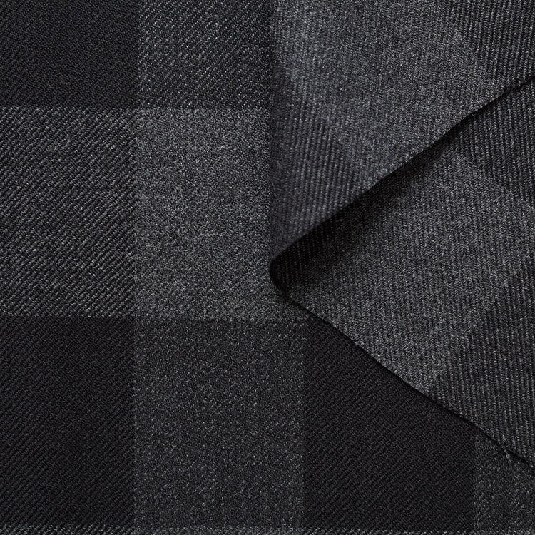 Large Gingham Wool