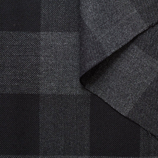 Large Gingham Wool