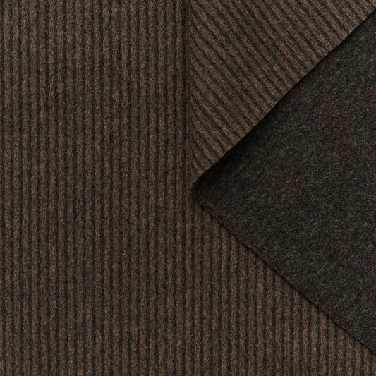 Stain Resistant Pinstriped Wool Drap