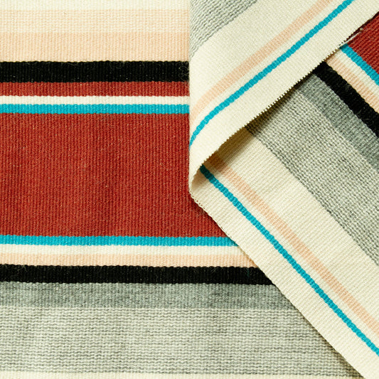 Wool & Cotton Striped Drap 155 x 160cm Pannel