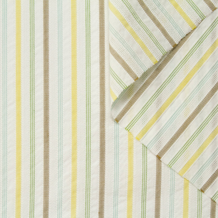 Textured Stripes Poplin