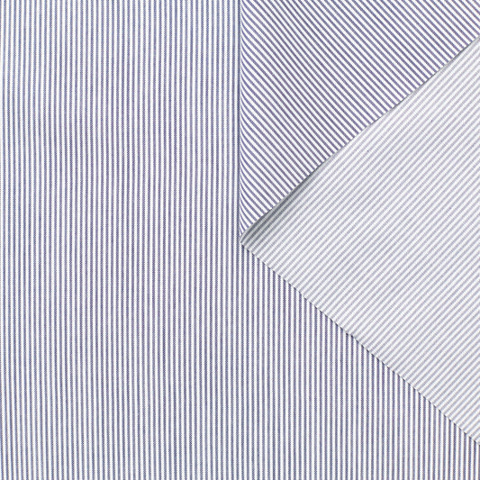 Striped Cotton Poplin