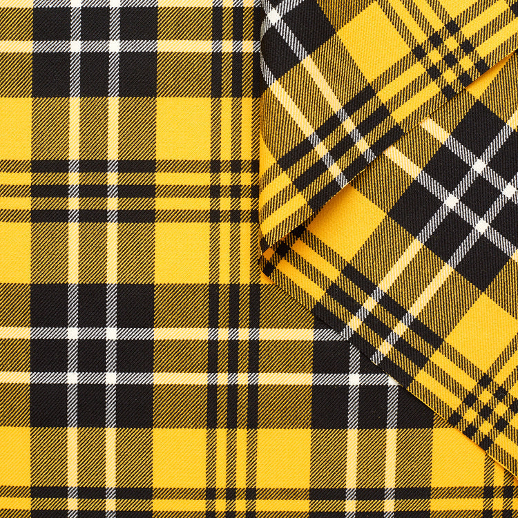 Dry Virgin Wool Tartan