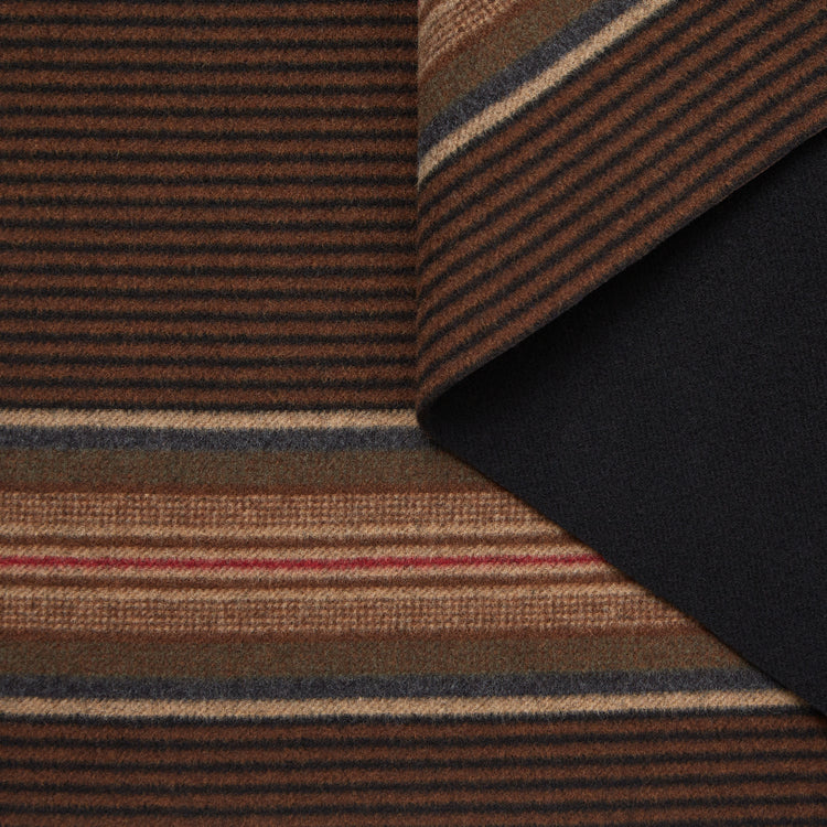Splittable Stripe Wool & Cashmere Coating