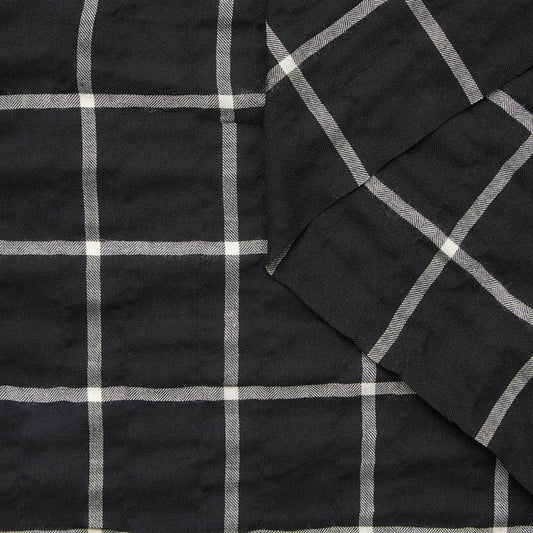 Tartan Herringbone Seersucker