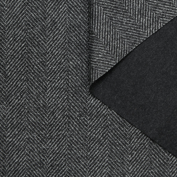 Wool Herringbone Drap