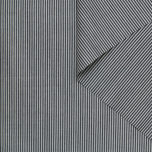 Stripe Wool & Mohair Suiting