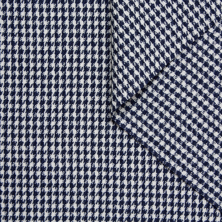 Textured Houndstooth Wool RWS