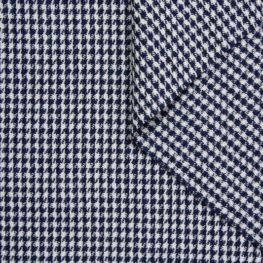 Textured Houndstooth Wool RWS
