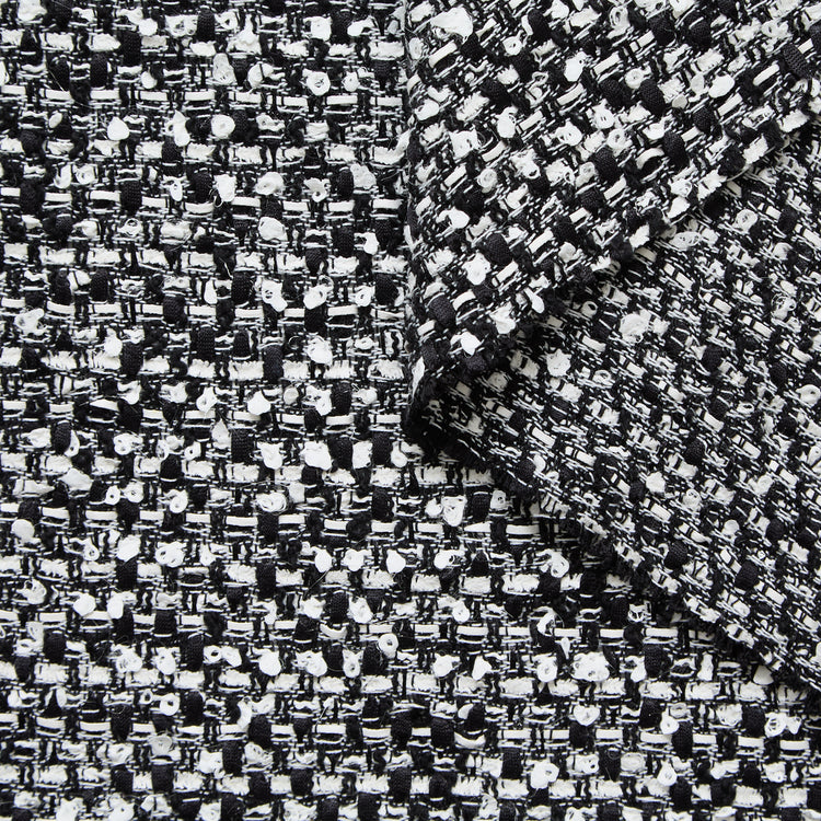 Bicolor Cotton Tweed