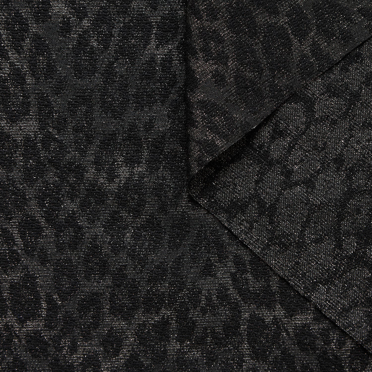 Leopard Jacquard