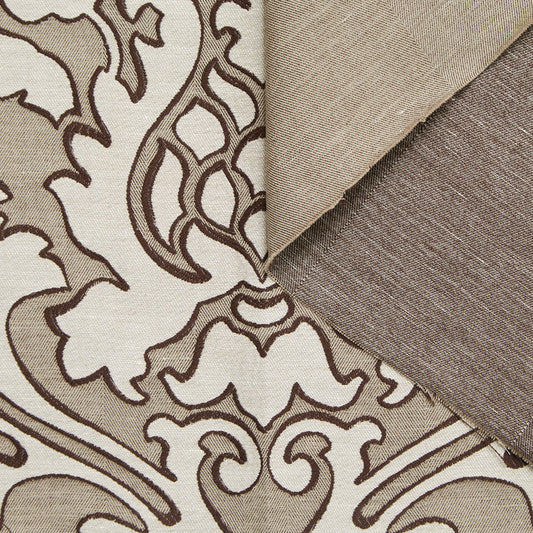 Cotton & Linen Baroque Jacquard