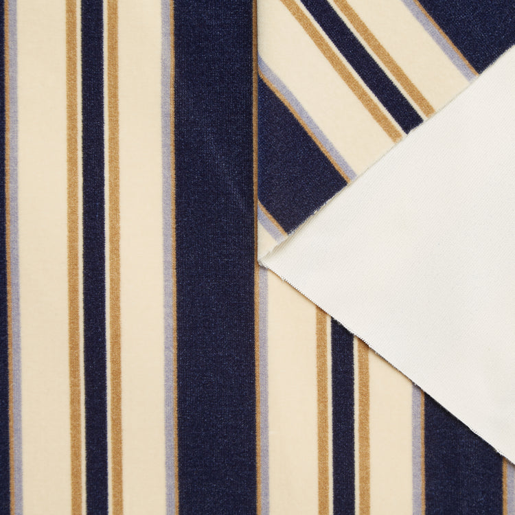Water Repellent Striped Velvet