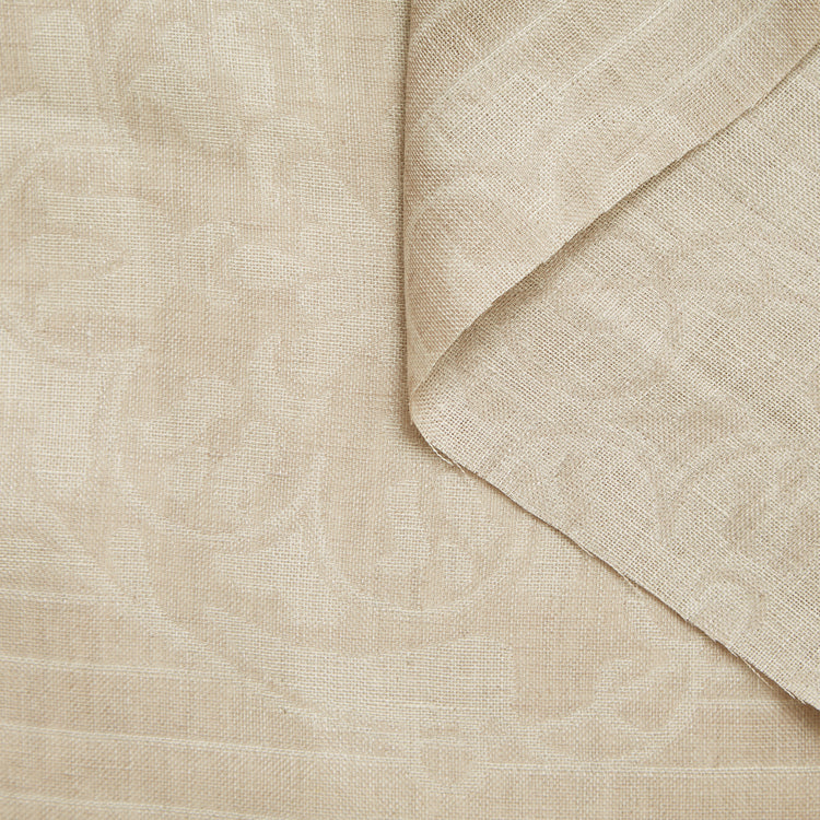 Large Width Linen Jacquard