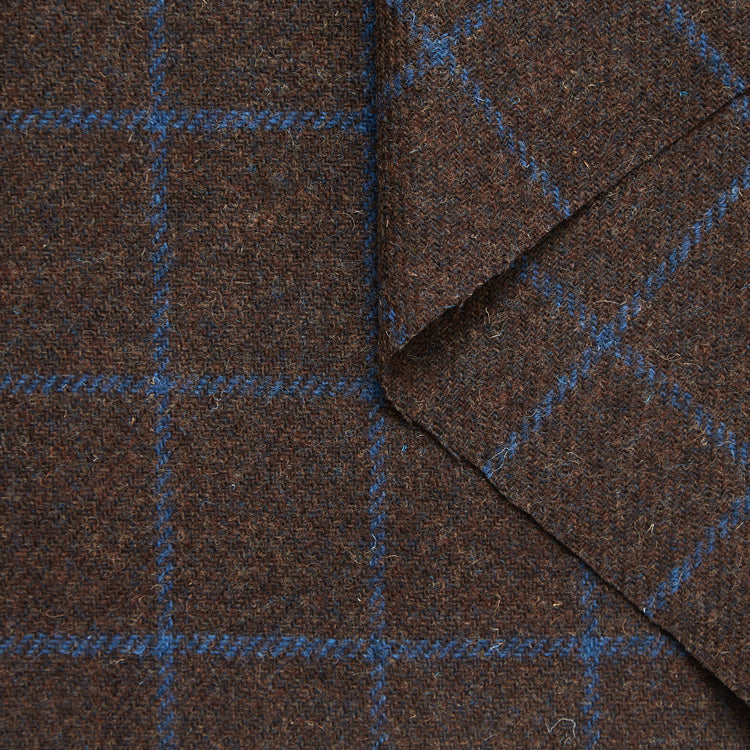 Fire Retardant Virgin Wool Windowpane