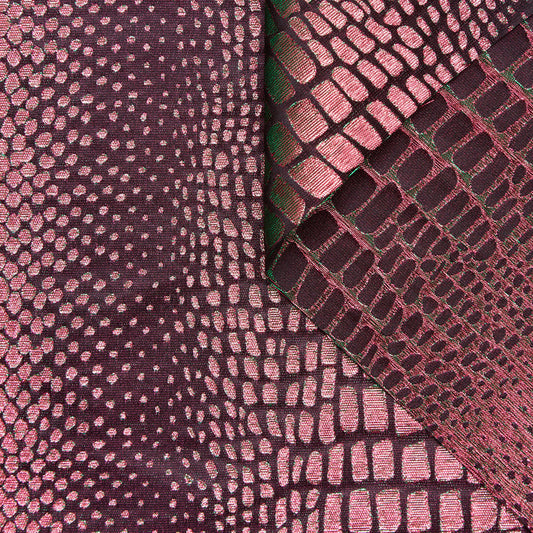 Shifting Crocodile Jacquard