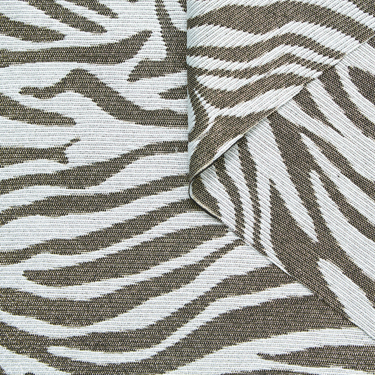 Lurex Zebra Jacquard