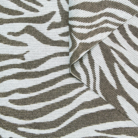 Lurex Zebra Jacquard