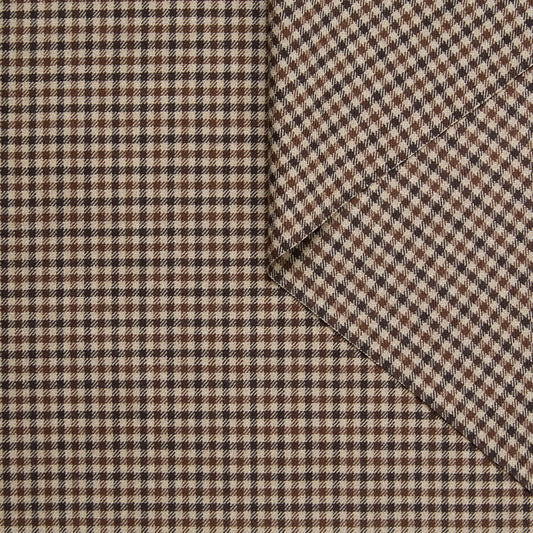 Wool Gingham Suiting
