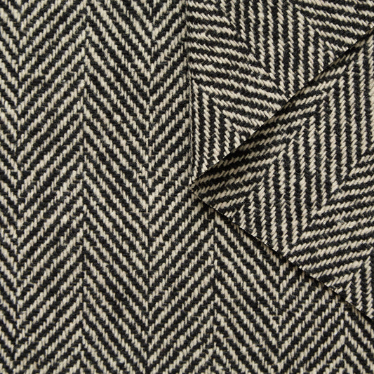 Wool Herringbone Tweed