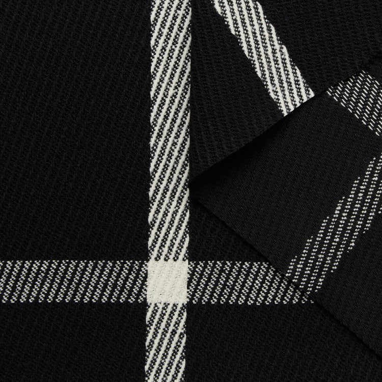 Checked Virgin Wool Tweed
