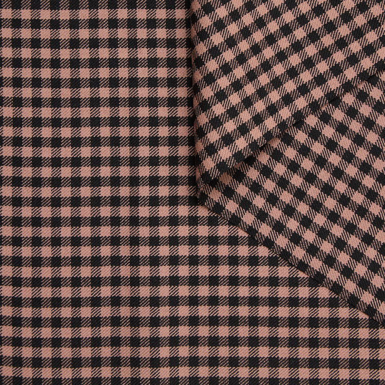 Houndstooth Wool Drap