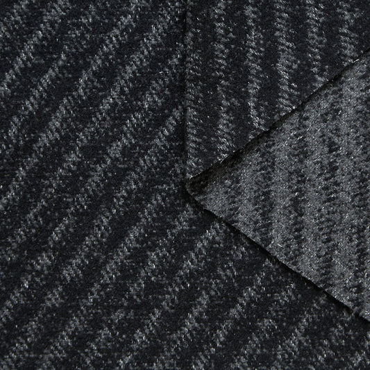 Bouclé Bicolor Virgin Wool & Cashmere Natté