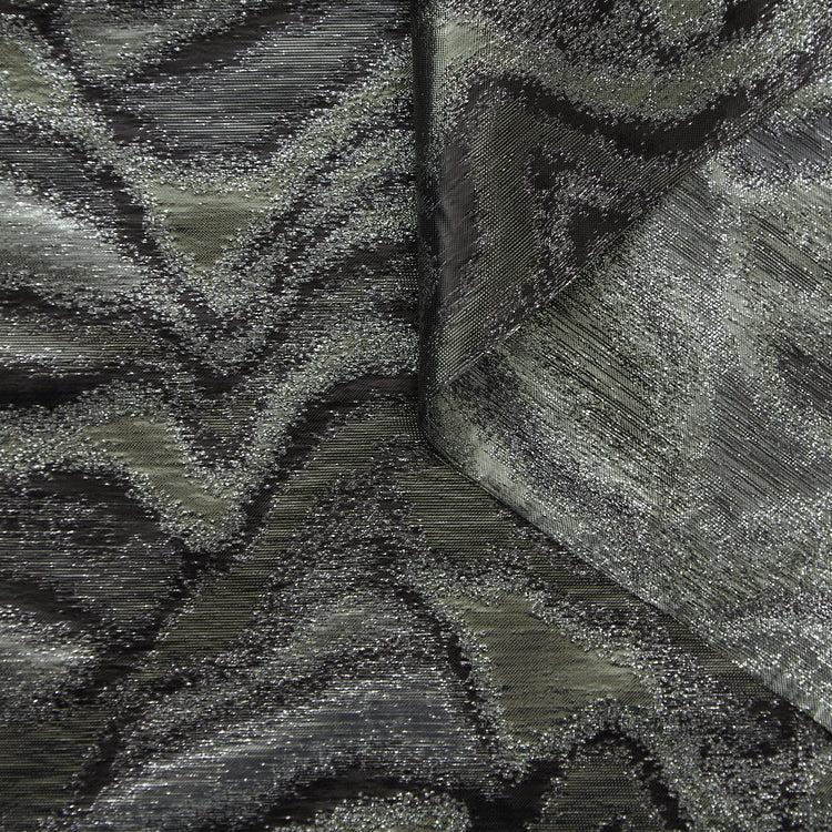 Moiré Lurex Jacquard