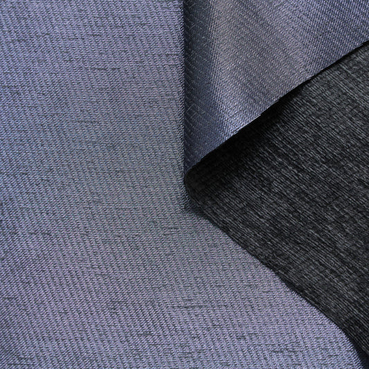 Lamé Twill with Chenille Yarn