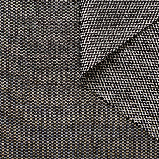 Lamé Natté with Chenille Yarn