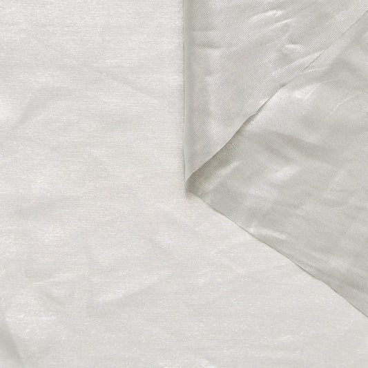 Sheer Lamé Silk Voile