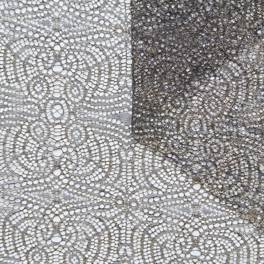 Gold Geometrical Lace