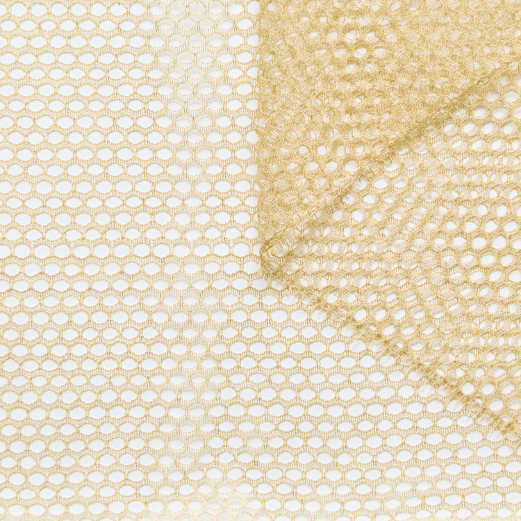 Gold Fishnet for Embroidery