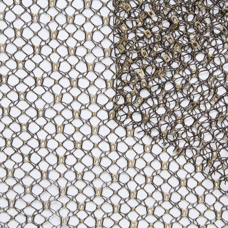 Gold Lurex Fishnet