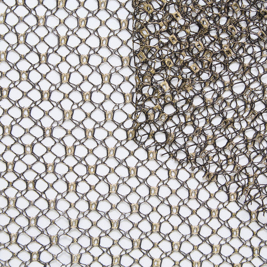 Gold Lurex Fishnet