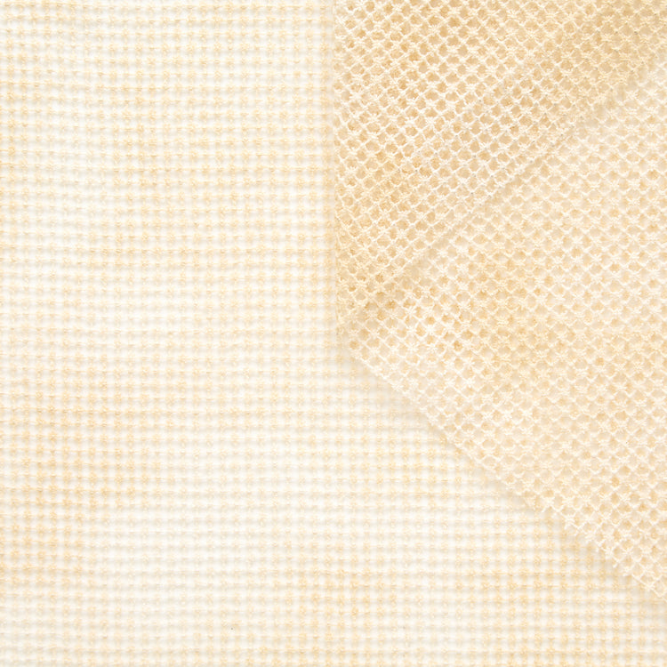 Tye & Die effect Micro Check Cotton Guipure