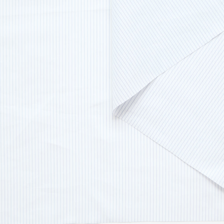 Pinstripe Cotton Poplin