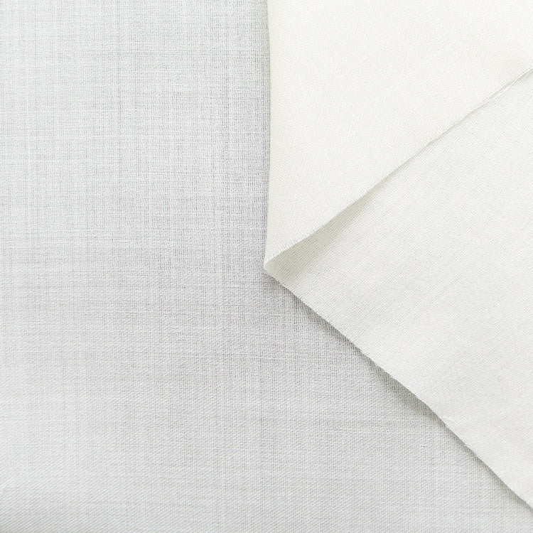 Light Wool & Silk Canvas