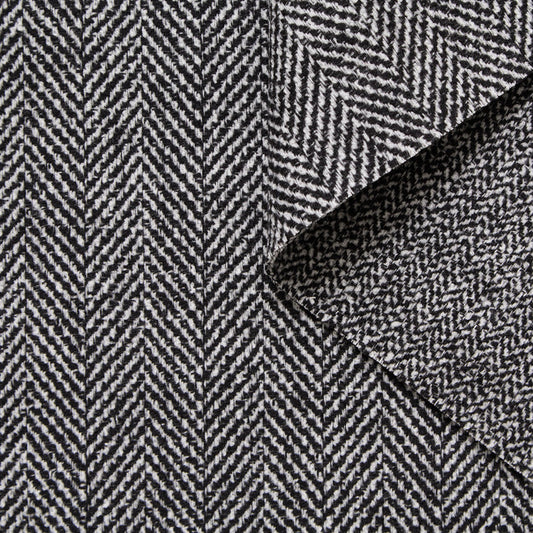 Splittable Wool Herringbone Drap RWS