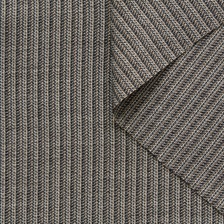 Fancy Stripe Wool Suiting