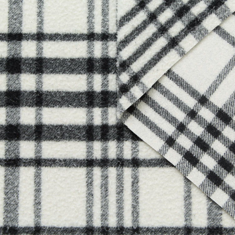 Checked Casentino Wool Drap