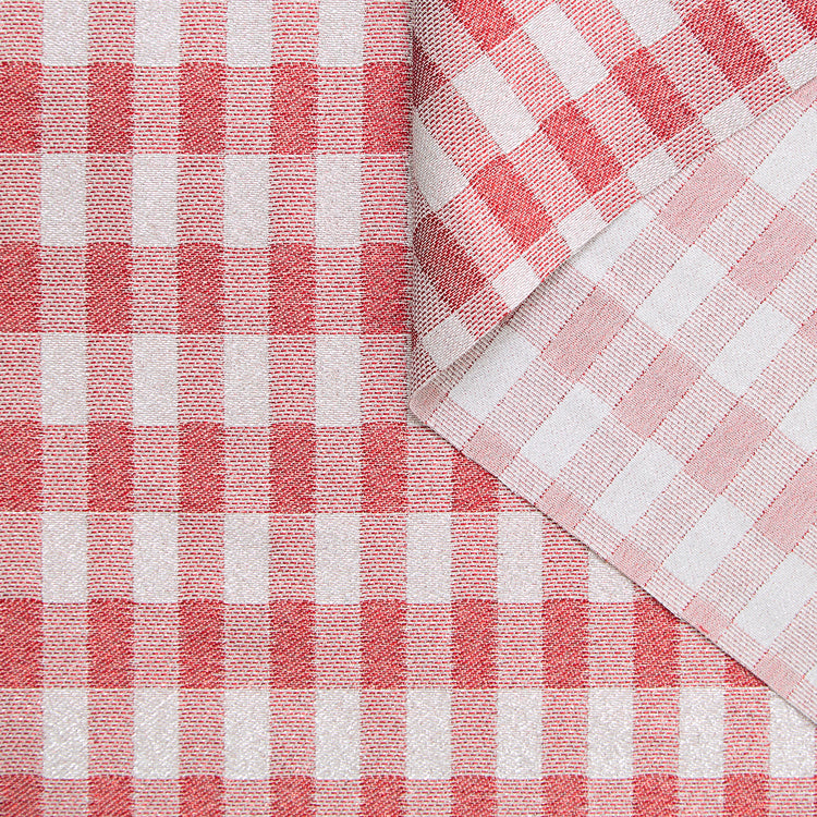 Checked Jacquard Lurex