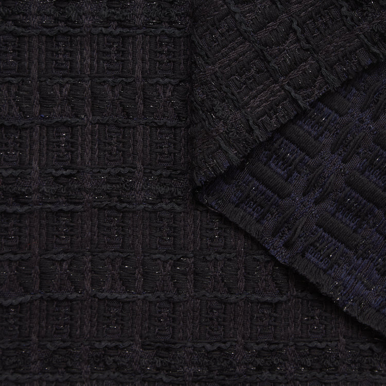Checked Jacquard Tweed Lurex
