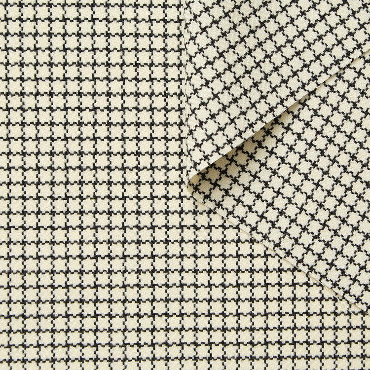 Checked Virgin Wool Natté RWS